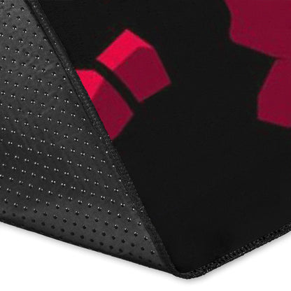 Squid Game Movie Area Rug Red Squid Worker Round Square Triangle Symbol Rugs Home Decor