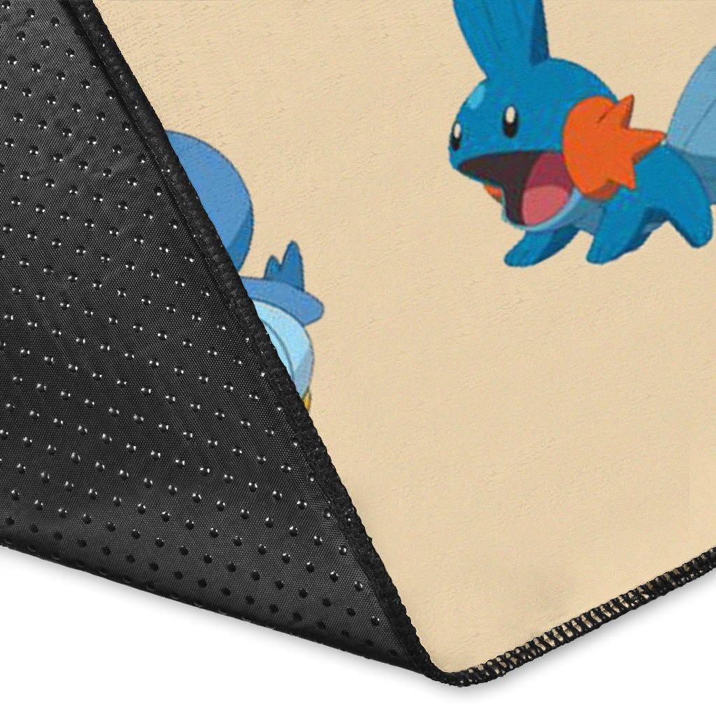 Pokemon Anime Area Rug Pokeball Opening Chibi Tiny Pokemon World Rugs Home Decor