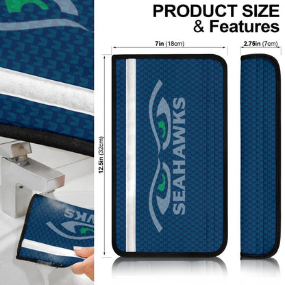 American Football Team Seat Belt Covers - Seattle Seahawks Sharp Eyes Belt Covers