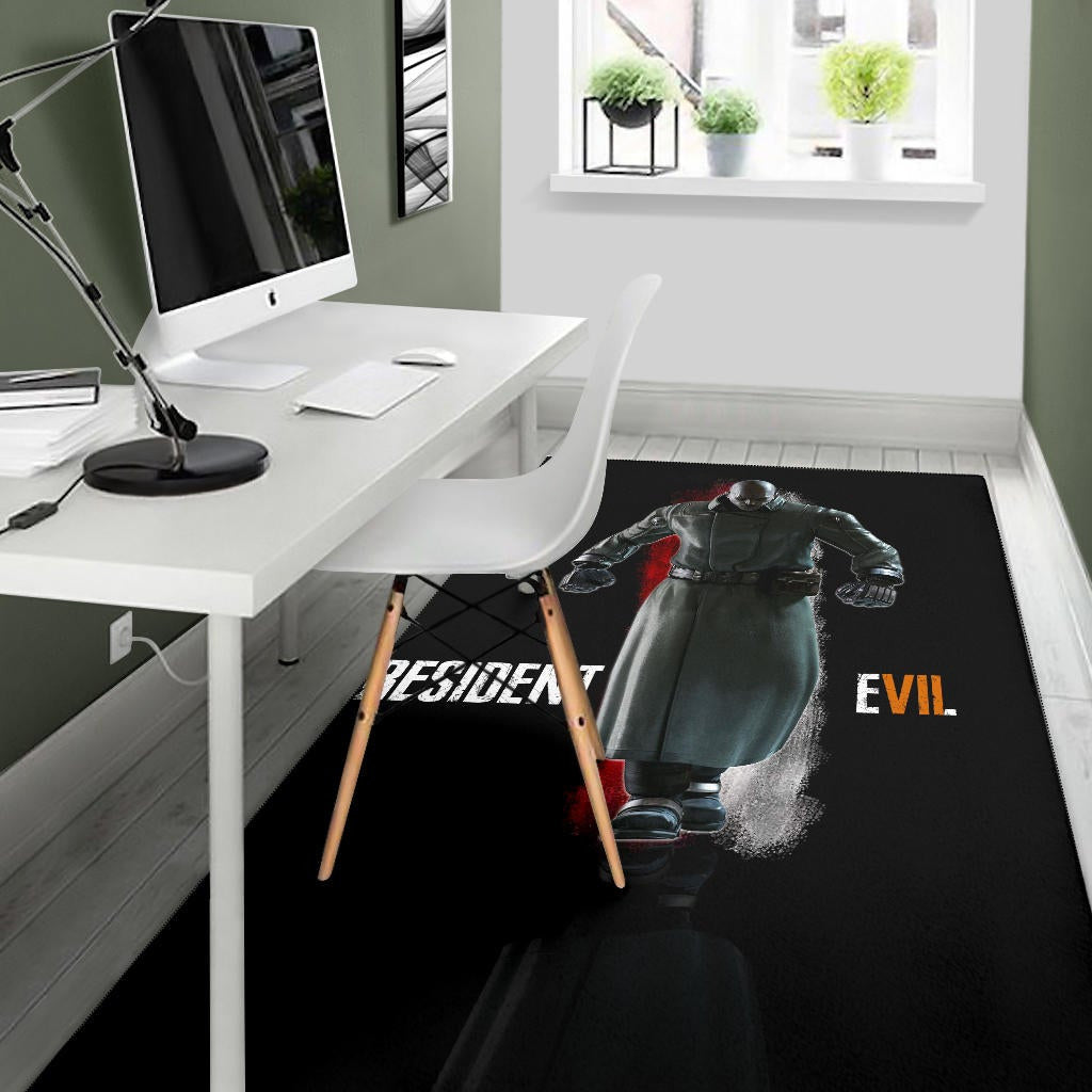 Resident Evil Game Area Rug - Evil Tyrant 3D Artwork Rugs Home Decor