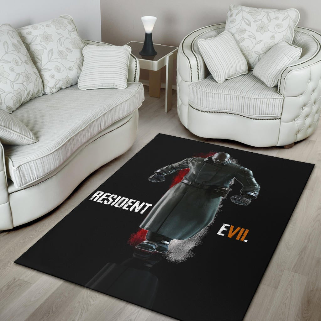 Resident Evil Game Area Rug - Evil Tyrant 3D Artwork Rugs Home Decor