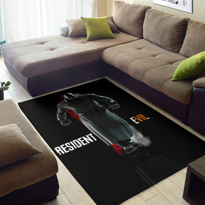 Resident Evil Game Area Rug - Evil Tyrant 3D Artwork Rugs Home Decor