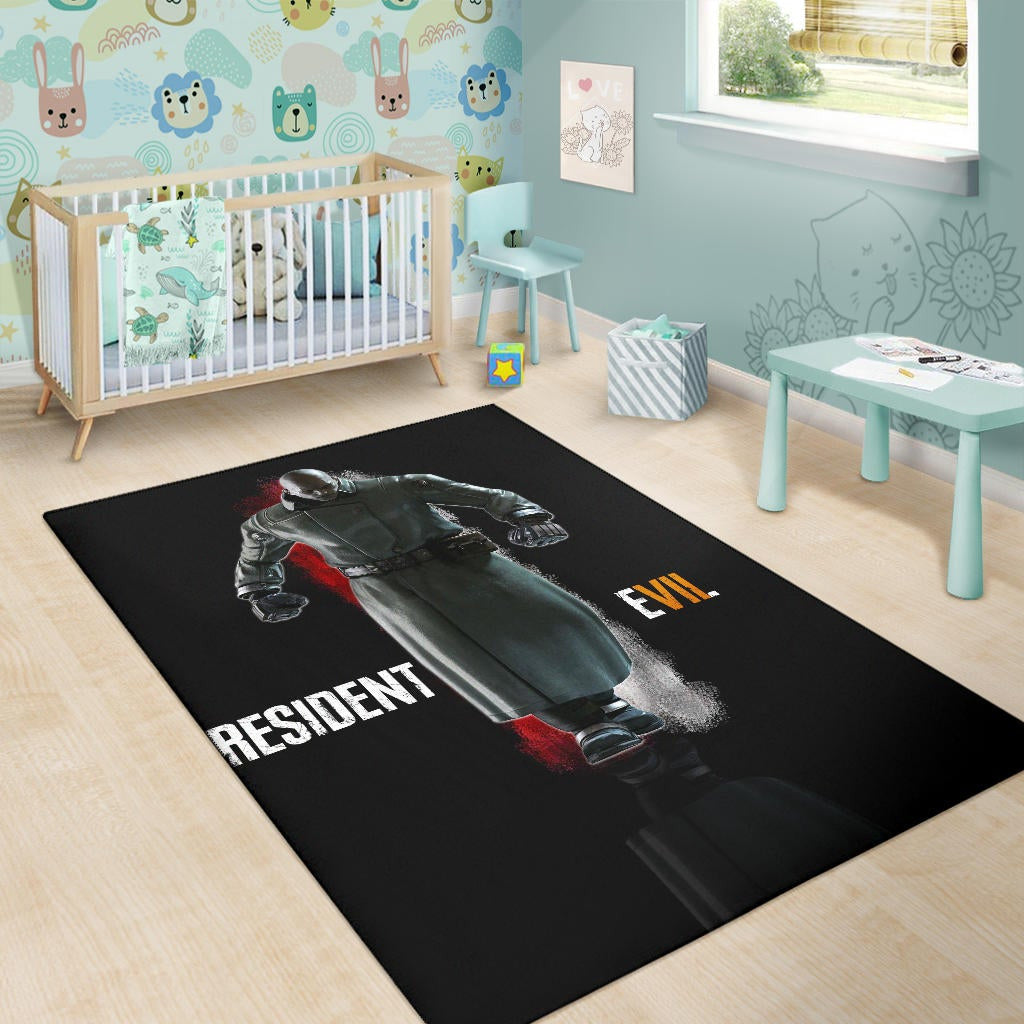 Resident Evil Game Area Rug - Evil Tyrant 3D Artwork Rugs Home Decor