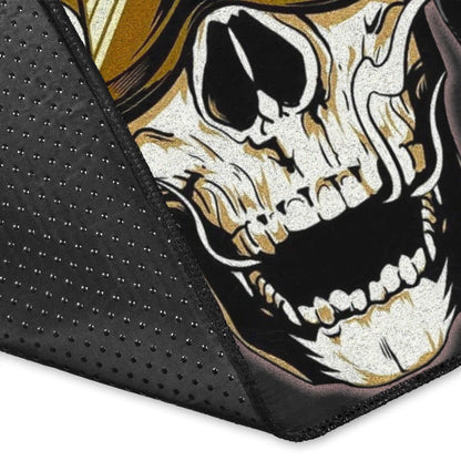 Skull Area Rug - Skull Wear Deep Sea Helmet With Poison Creatures Rugs Home Decor