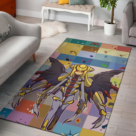 Pokemon Anime Area Rug - Pokemon Girl Legendary Giratina Rugs Home Decor