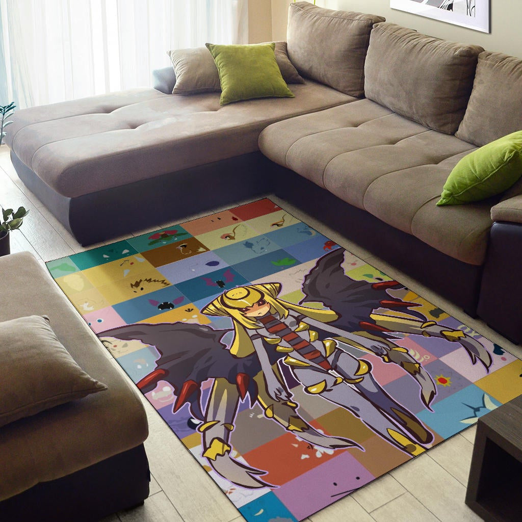 Pokemon Anime Area Rug - Pokemon Girl Legendary Giratina Rugs Home Decor