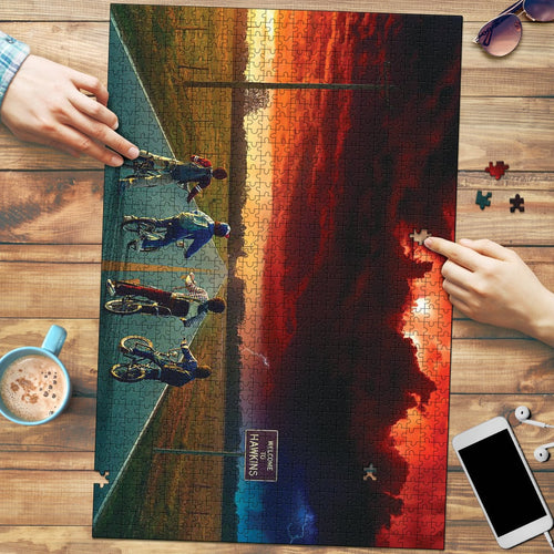 Stranger Things Kid Mock Puzzle H100221