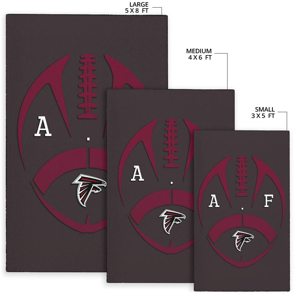 American Football Team Area Rug - Atlanta Falcons A.F Minimalist Rugby Rugs Home Decor