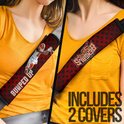Cincinnati Bengals American Football Team Seat Belt Covers Jerome Simpson Running For Rugby Ball And Bumped Up Belt Covers