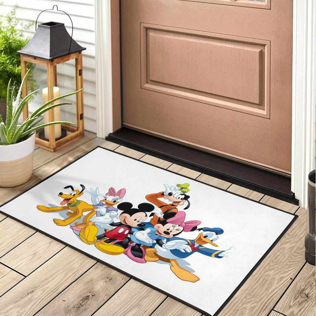 Mickey Mouse Donald Duck The Walt Disney Door Mats