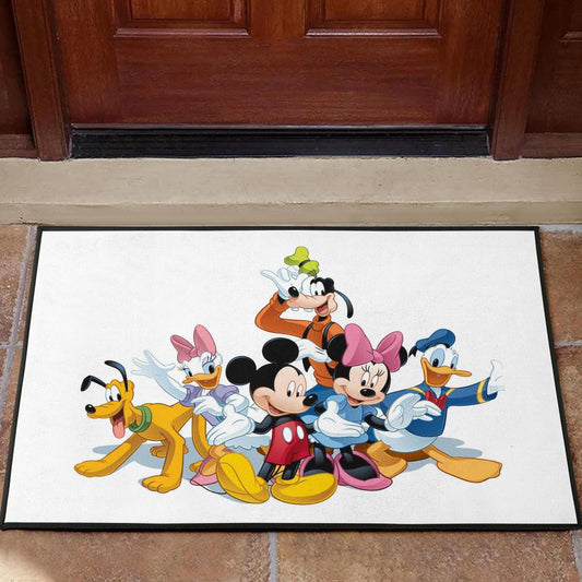 Mickey Mouse Donald Duck The Walt Disney Door Mats