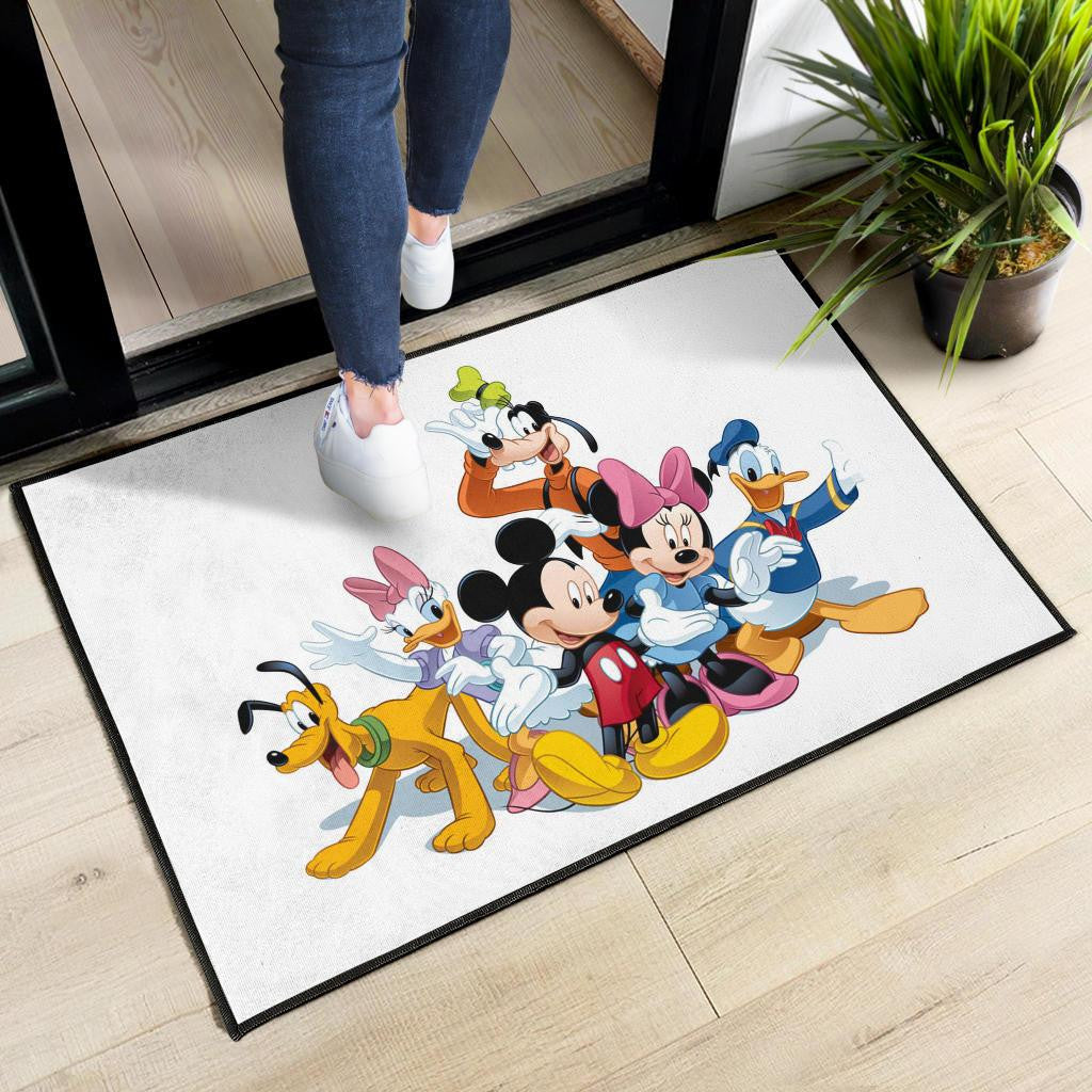 Mickey Mouse Donald Duck The Walt Disney Door Mats
