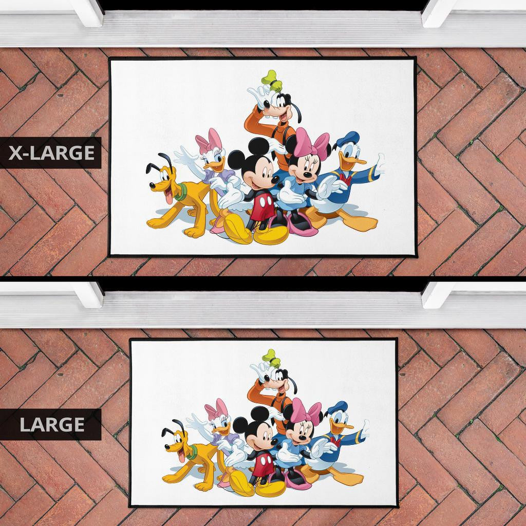 Mickey Mouse Donald Duck The Walt Disney Door Mats