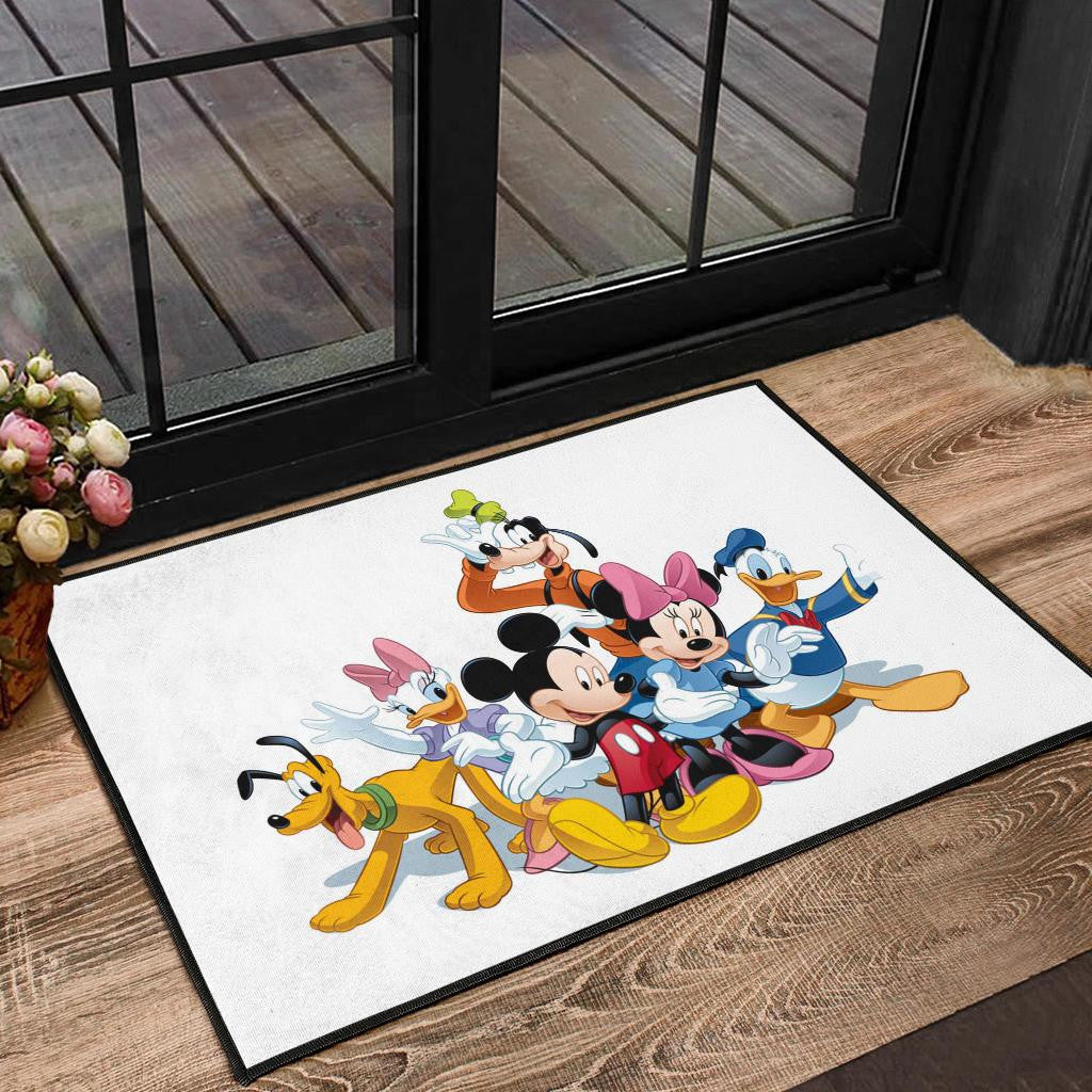 Mickey Mouse Donald Duck The Walt Disney Door Mats