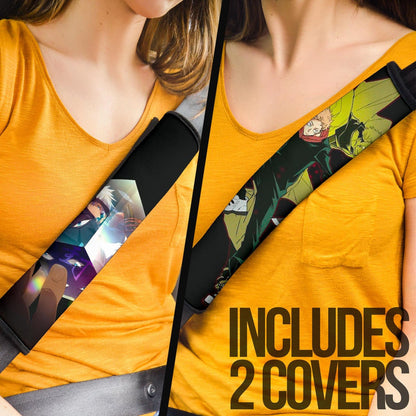 Jujutsu Kaisen Anime Seat Belt Covers - Yuji And Sukuna Crystal Rubik Belt Covers