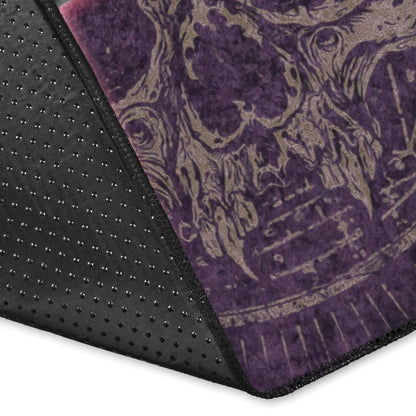 Skull Area Rug - Choose A Sign Skeleton Satan Wearing Suit Rugs Home Decor