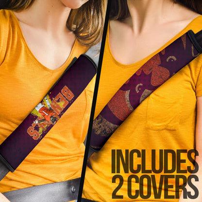 Cincinnati Bengals American Football Team Seat Belt Covers Ja'Marr Chase Yellow Star Grrr Bengal Belt Covers