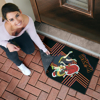 Haikyuu Anime Door Mat - Hinata Shoyo And Kageyama Crow And King Door Mat