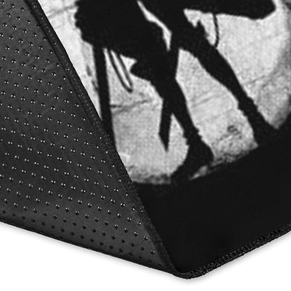 Attack On Titan Anime Area Rug - AOT Characters And Eren Titan Face Rugs Home Decor