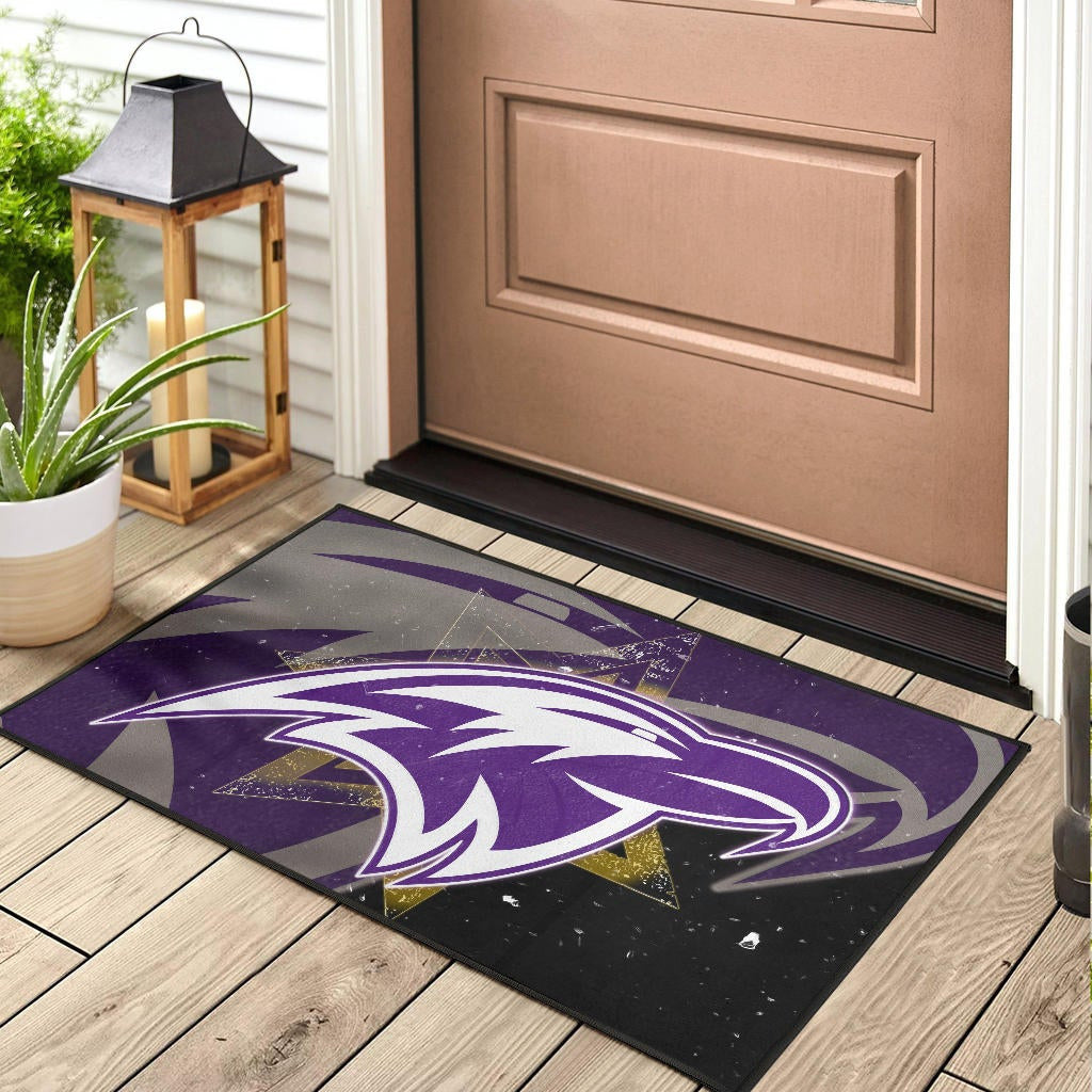Baltimore Ravens American Football Team Door Mat Cute Raven Flying Up To The Sky Night Artwork Door Mat Home Decor