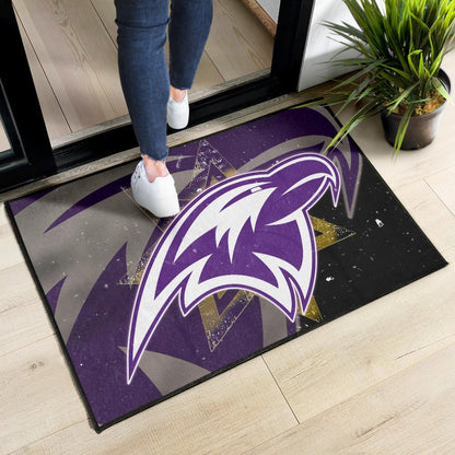 Baltimore Ravens American Football Team Door Mat Cute Raven Flying Up To The Sky Night Artwork Door Mat Home Decor