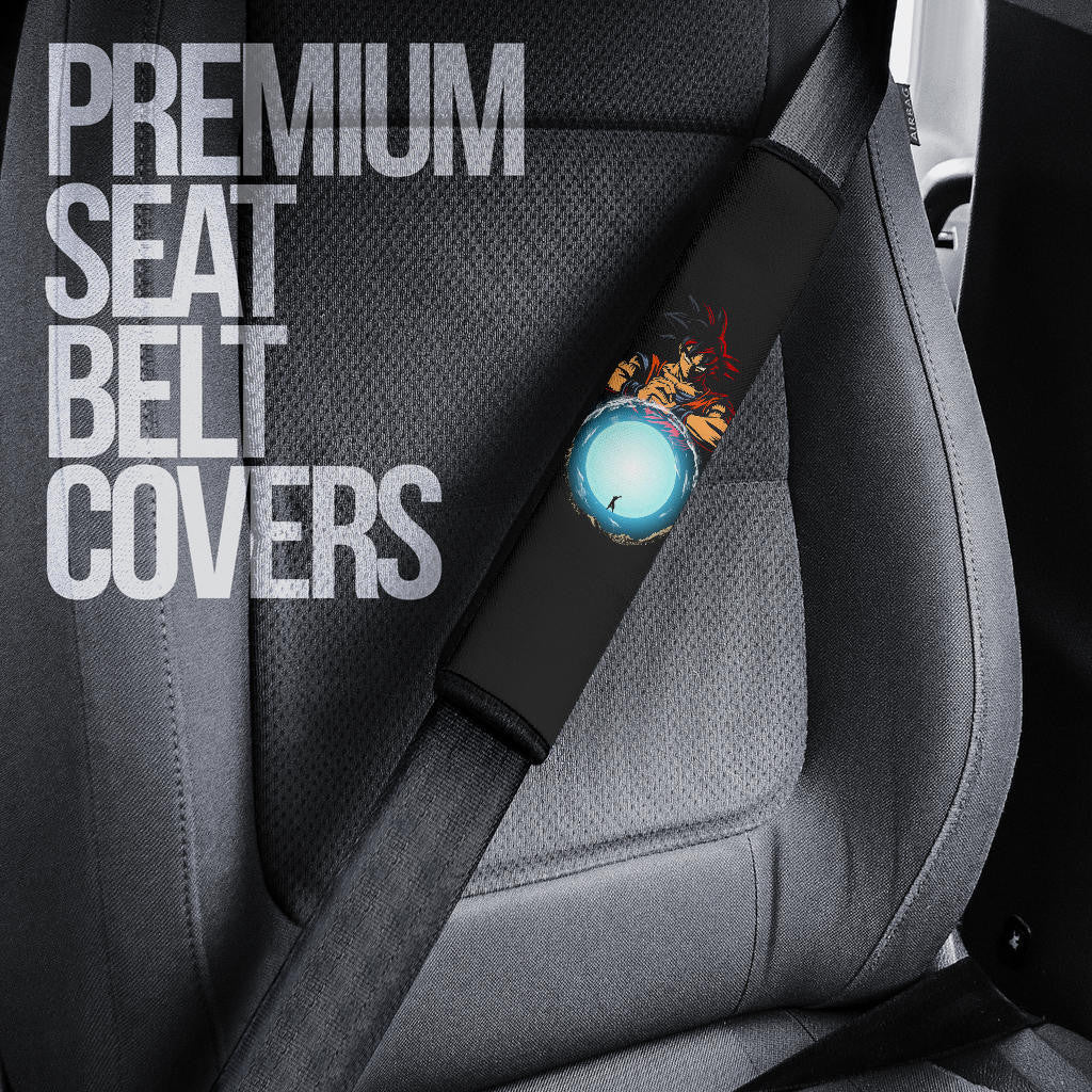 Dragon Ball Anime Seat Belt Covers - Son Goku Super Blue Ball Power Shernon Dargon Belt Covers