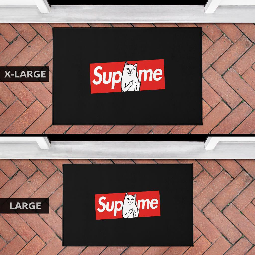 Supreme cat Door Mats
