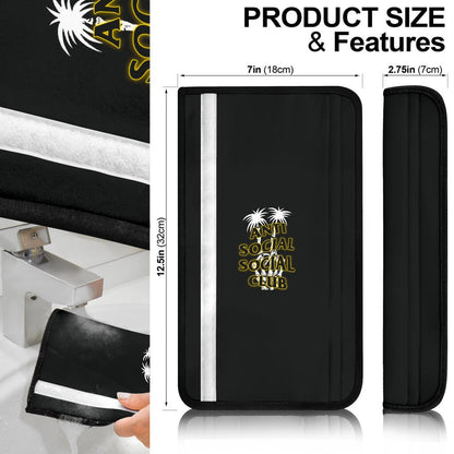 Anti Social Club Skeleton Hand Seat Belt Covers