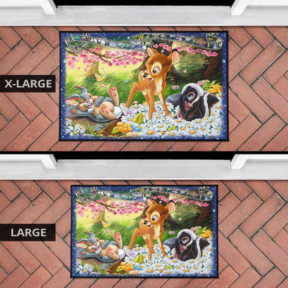 Disney bambi Door Mats