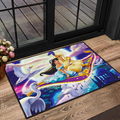 DISNEY ALADIN couple Door Mats