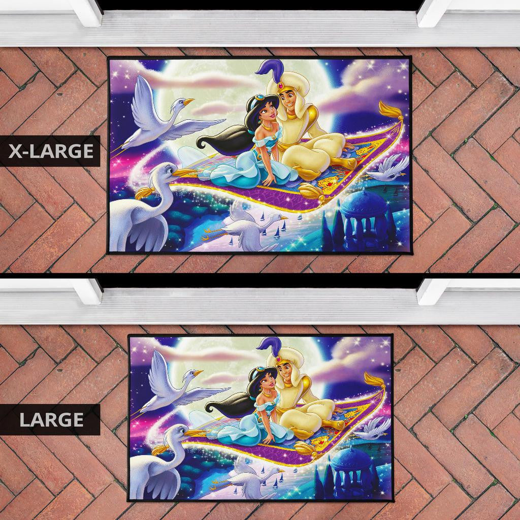 DISNEY ALADIN couple Door Mats