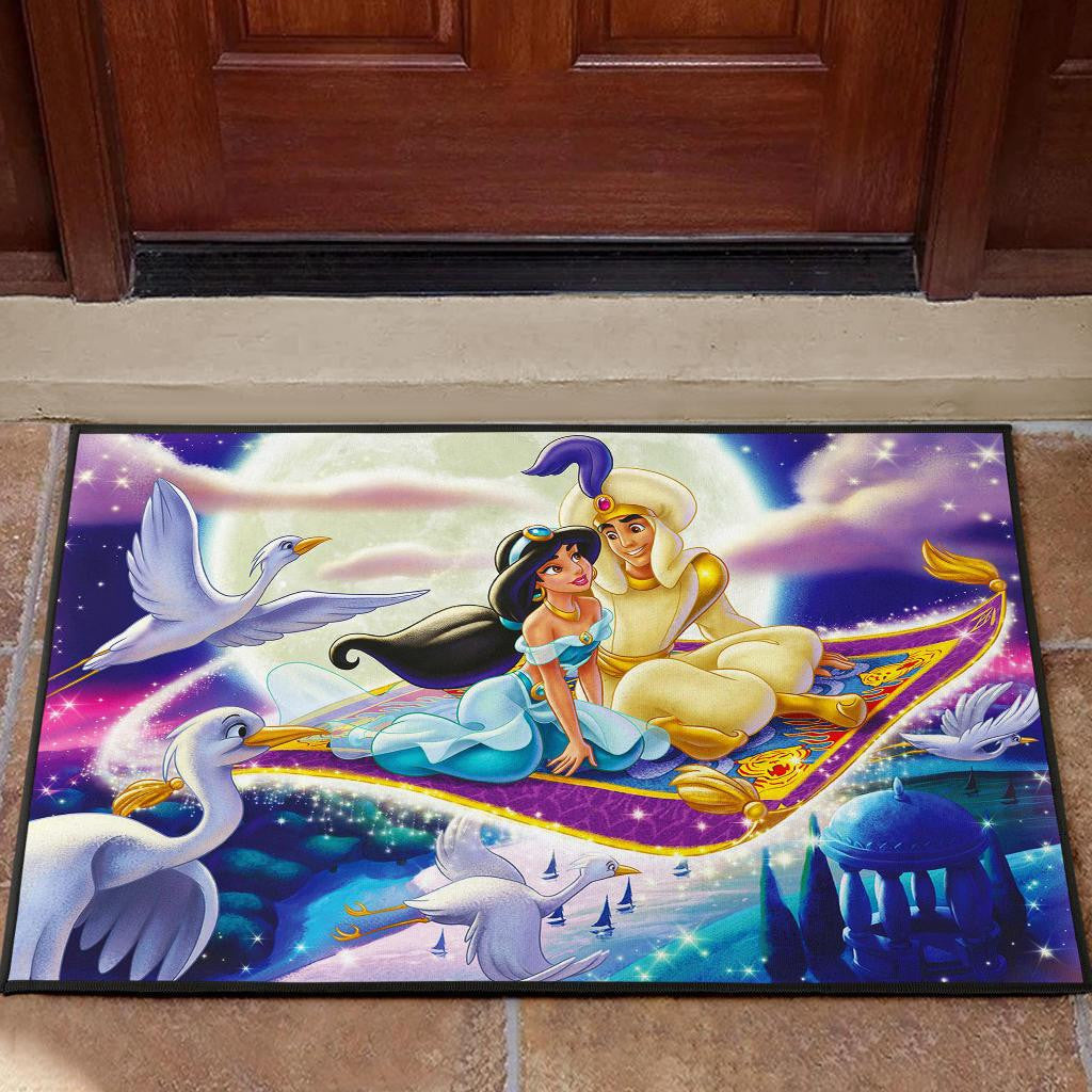 DISNEY ALADIN couple Door Mats