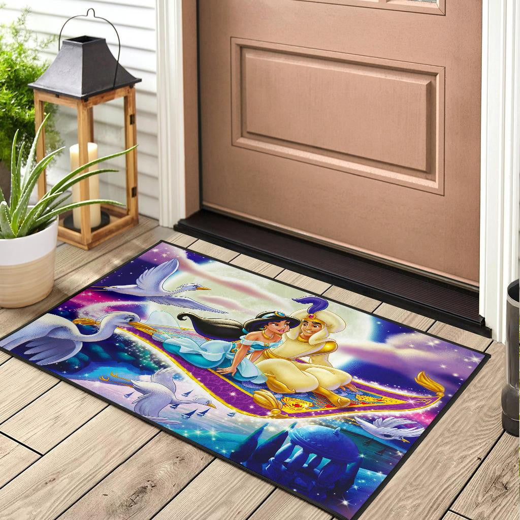 DISNEY ALADIN couple Door Mats