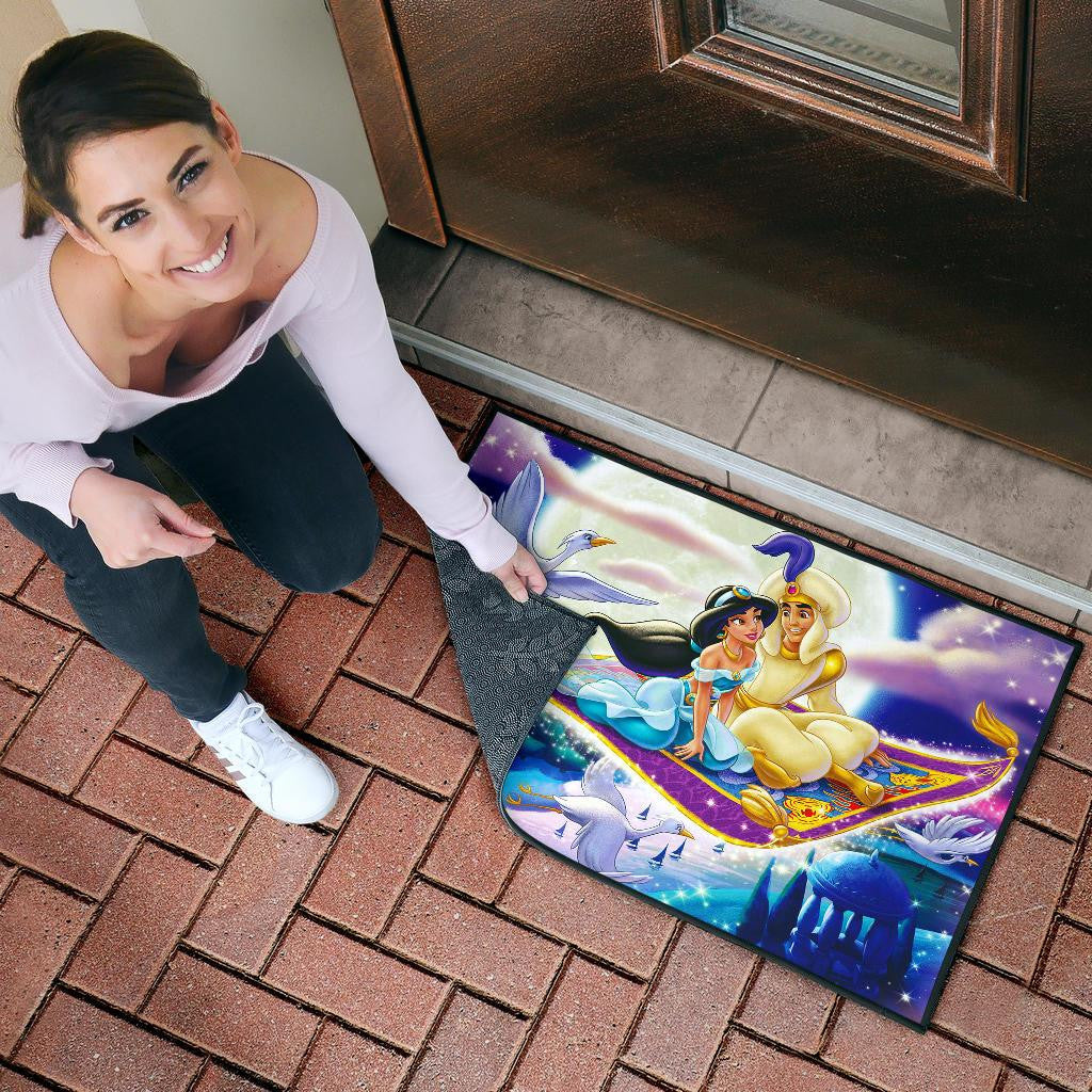 DISNEY ALADIN couple Door Mats