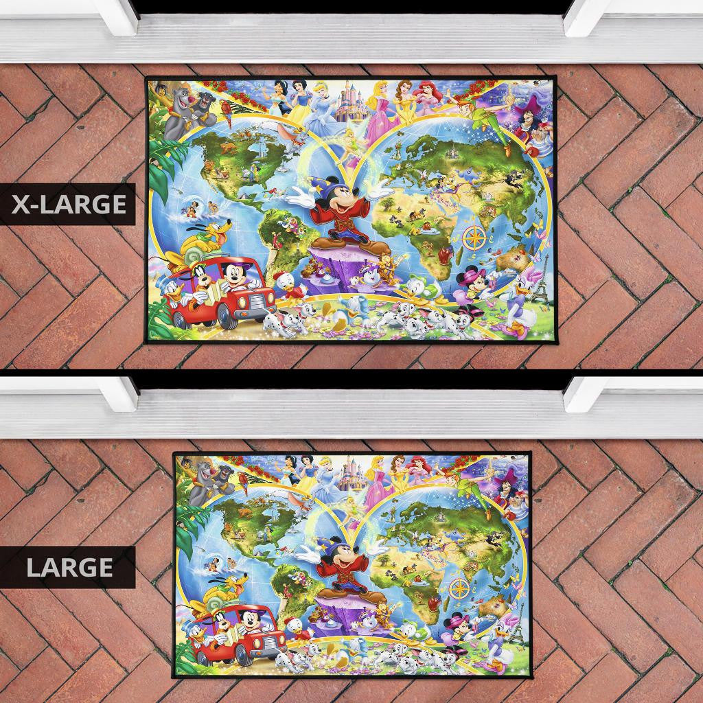 DISNEY CHARACTERS 1 Door Mats
