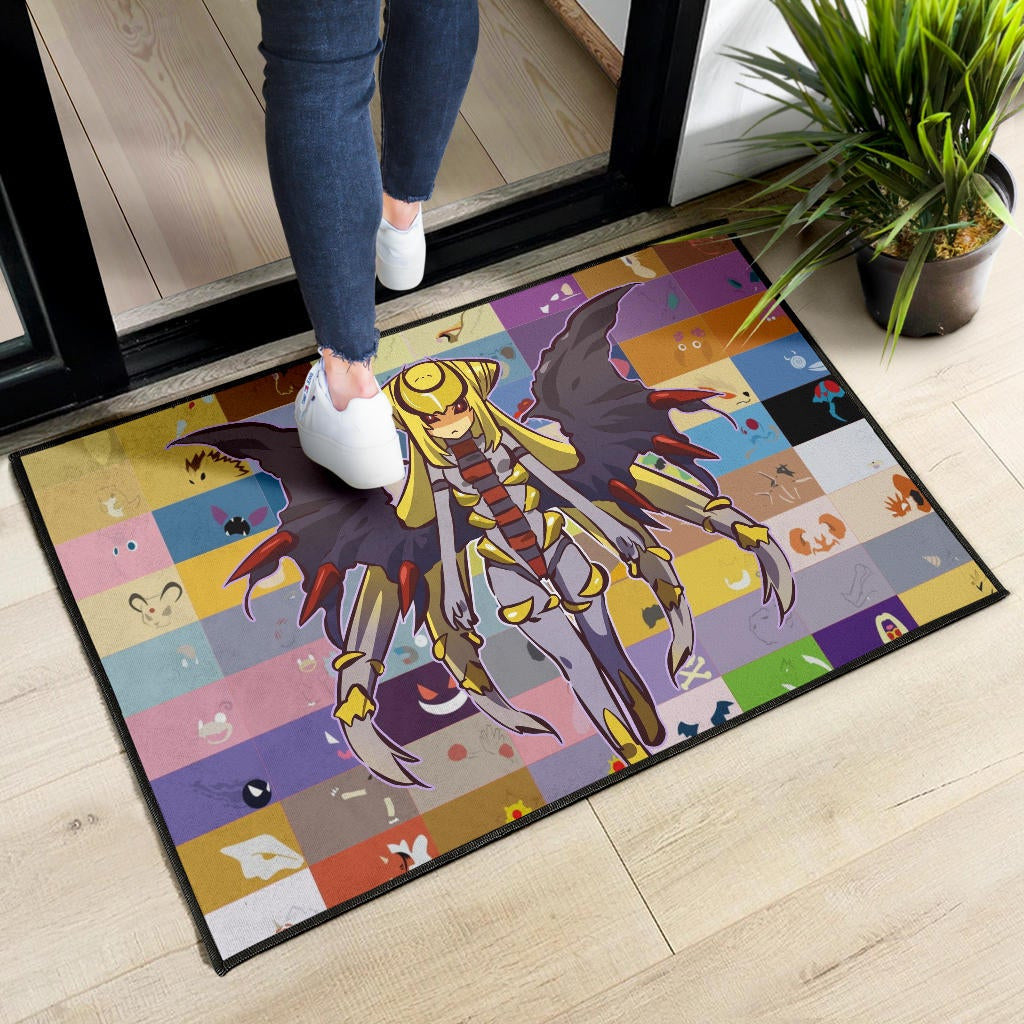 Pokemon Anime Door Mat - Pokemon Girl Legendary Giratina Door Mat Home Decor