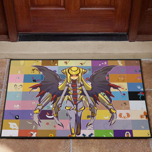 Pokemon Anime Door Mat - Pokemon Girl Legendary Giratina Door Mat Home Decor