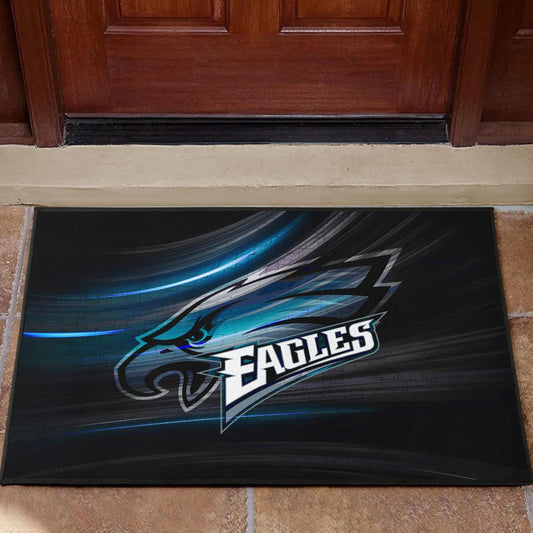 Philadelphia Eagles American Football Team Door Mat Eagle Head Go Eagle Metal Blade Door Mat Home Decor