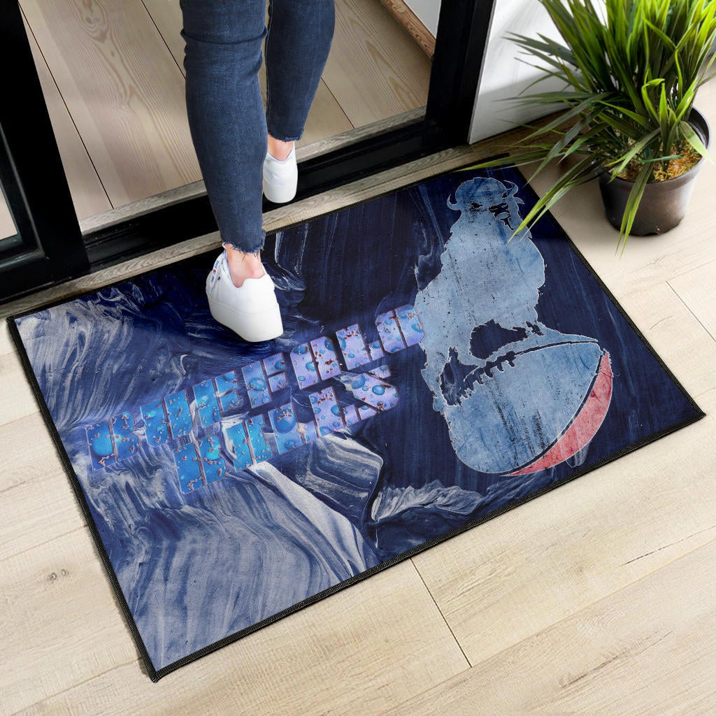 Buffalo Bills American Football Team Door Mat Proud Buffalo Standing On Rugby Ball Painting Door Mat Home Decor