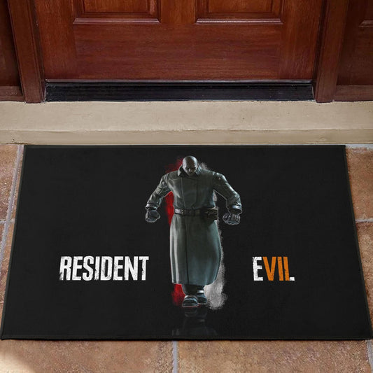 Resident Evil Game Door Mat - Evil Tyrant 3D Artwork Door Mat Home Decor