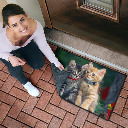 Cute Cat Door Mats