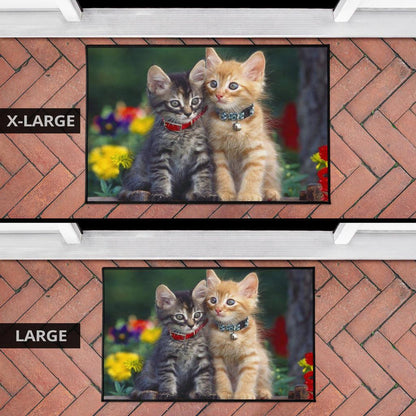 Cute Cat Door Mats