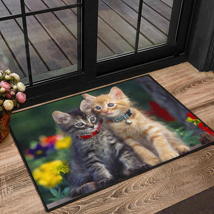 Cute Cat Door Mats