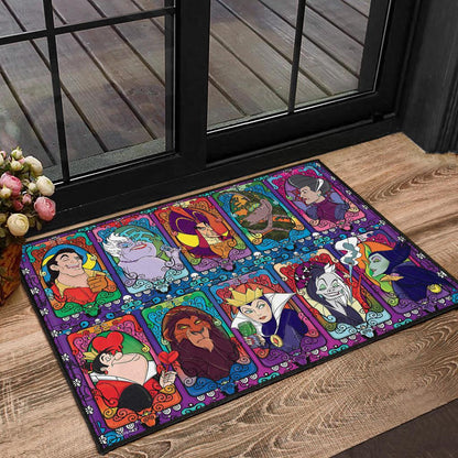 DISNEY CHARACTER GLASS Door Mats