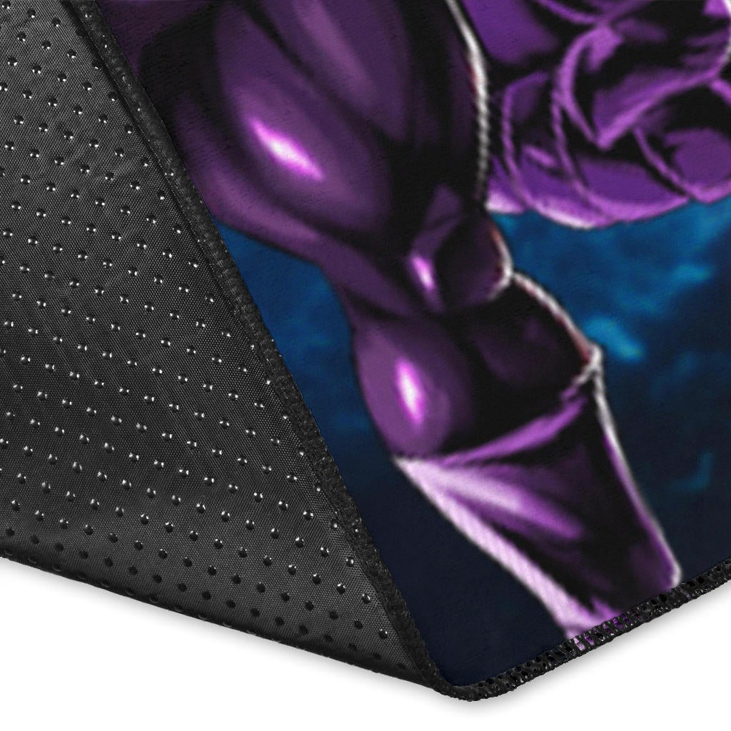 Dragon Ball Anime Area Rug - DB Goku Jiren Toppo Power Burst Limit Blue Explosion Rugs Home Decor