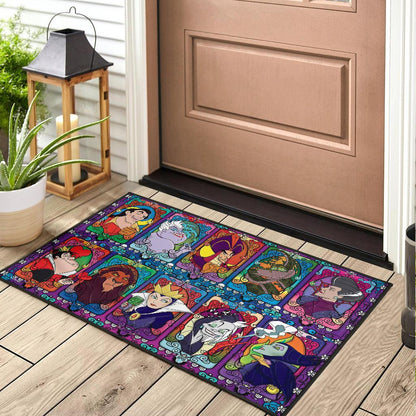 DISNEY CHARACTER GLASS Door Mats