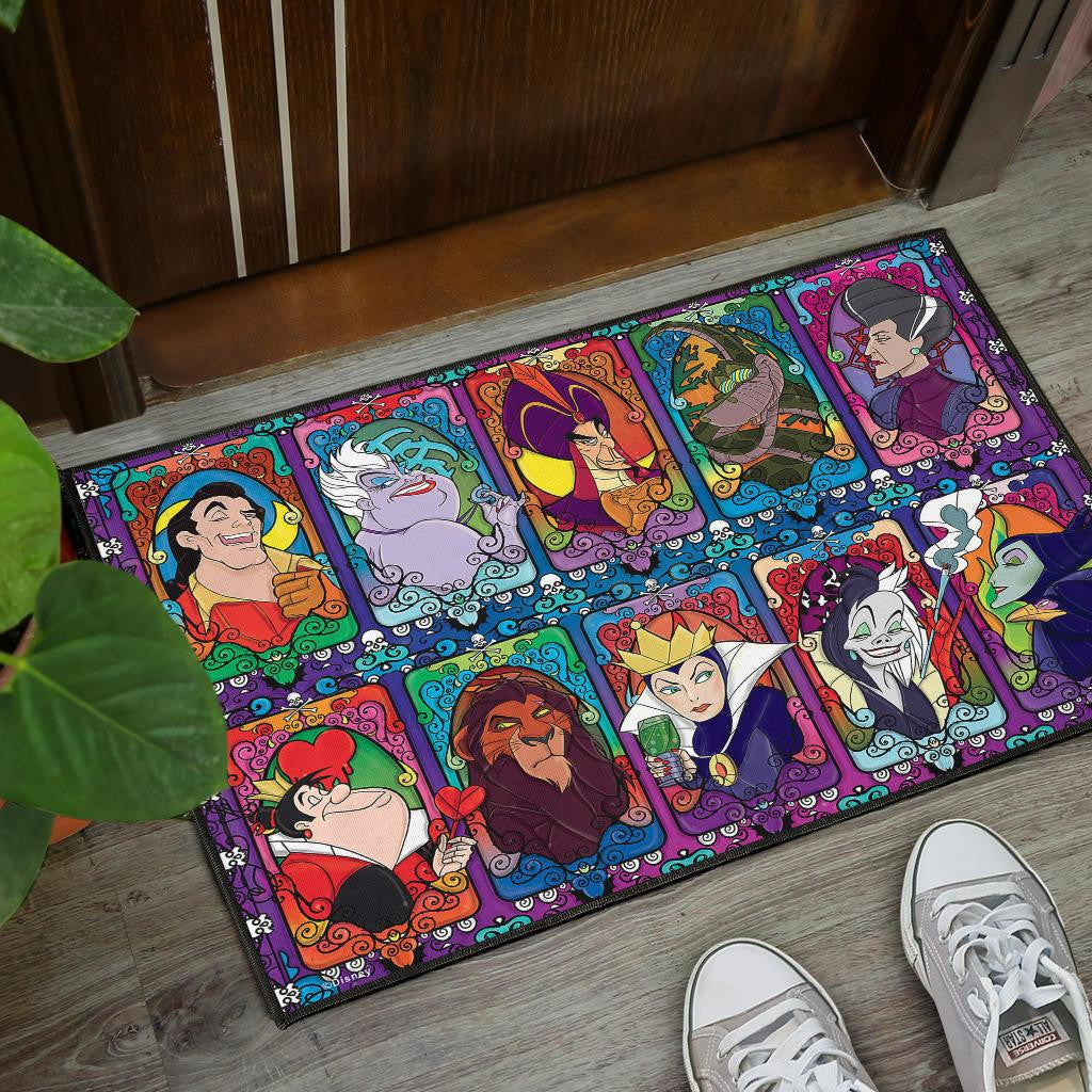 DISNEY CHARACTER GLASS Door Mats