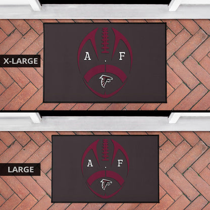 American Football Team Door Mat - Atlanta Falcons A.F Minimalist Rugby Door Mat Home Decor