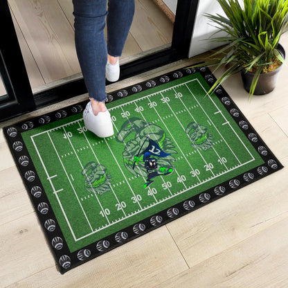 American Football Team Door Mat - Seattle Seahawks Muscle Marvin The Martian 12 Door Mat Home Decor