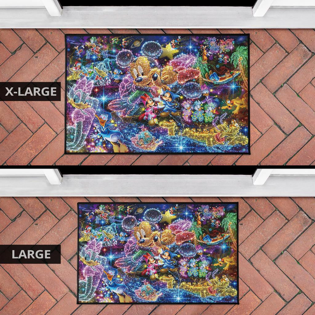 Disney Stained Art 1 Door Mats